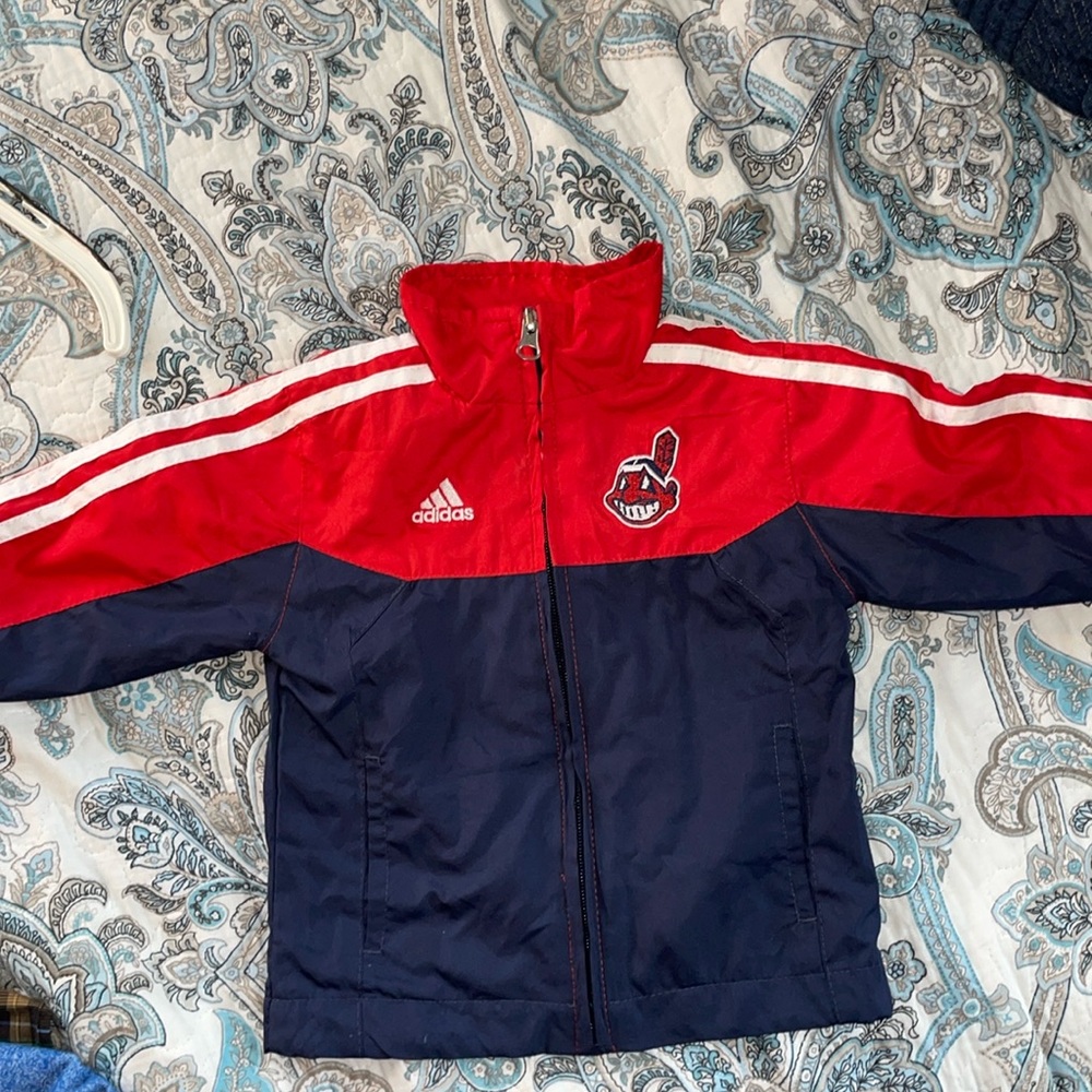 Vintage adidas Cleveland Indians 18 months windbreaker